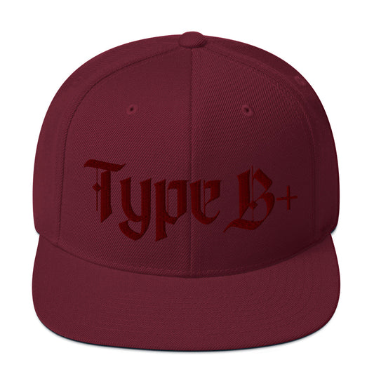 Type B Positive Snapback Hat