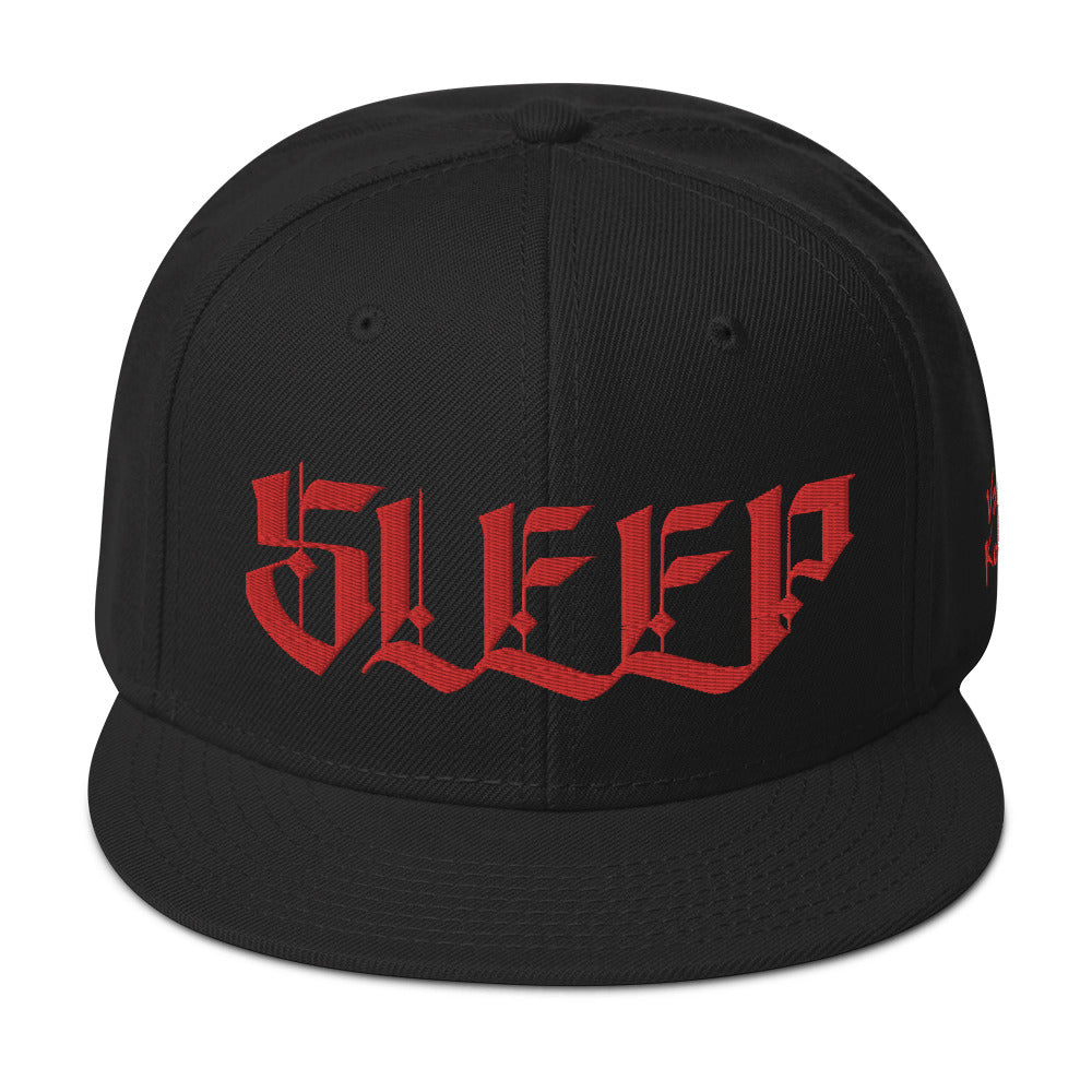 VK Sleep Red Letters Hat