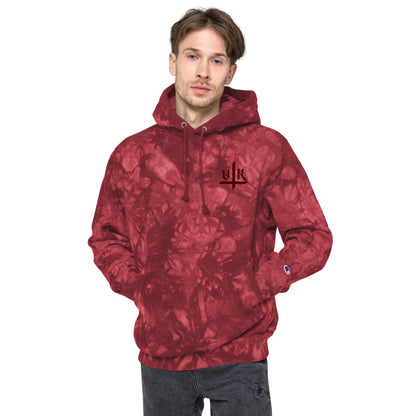 VK Smol Boi Logo Tye-Die Hoodie - Vampyre Kollective