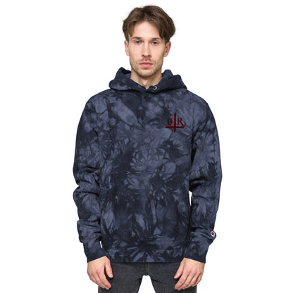 VK Smol Boi Logo Tye-Die Hoodie - Vampyre Kollective